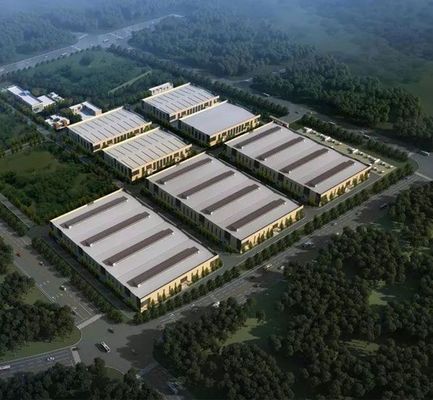 Wykonane na zamówienie prefabrykowane stalowe ramy metalowe lekki magazyn