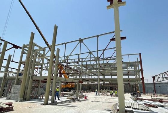Lekki garaż Warto walcowane / spawane H sekcja warsztaty konstrukcji stalowych