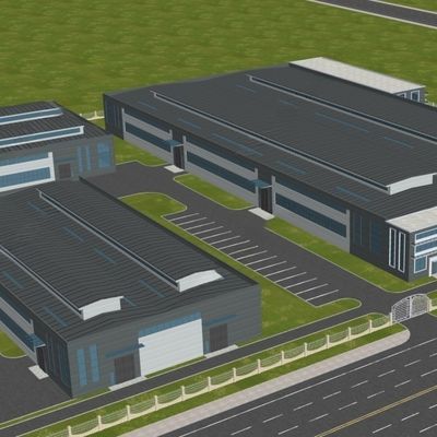 Gorąco walcowana stal kolumna H-sekcja konstrukcja stalowa magazyn wiatroodporny