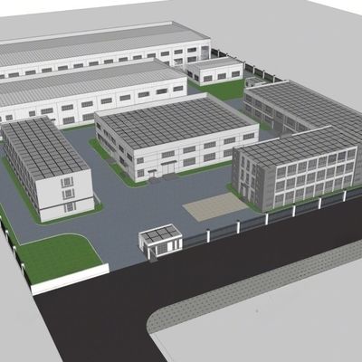 Galwanizowana konstrukcja stalowa warsztat z opcjonalną izolacją do zastosowania w hangarach