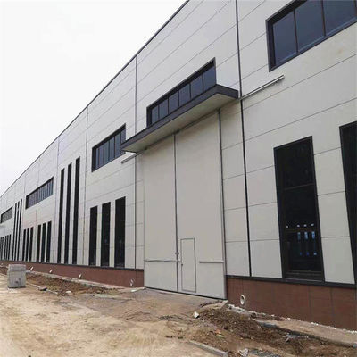 Przemysłowa konstrukcja stalowa Rama hangaru Prefabrykowane warsztaty produkcji stali