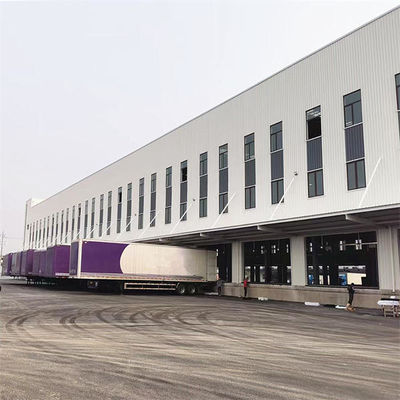 Przemysłowa konstrukcja stalowa Rama hangaru Prefabrykowane warsztaty produkcji stali