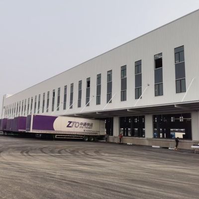 Wysoki standard prefabrykowanych konstrukcji stalowych magazyn z CE/ISO9001