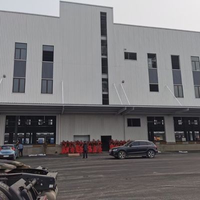 Szybka instalacja dużych rozpięć stalowych konstrukcji magazyn dla przemysłu