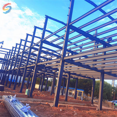 Stalowa konstrukcja z aluminium i drzwiami KFC oraz oknami z aluminium i drzwiami z PVC