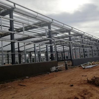 Elastyczna konstrukcja stalowa magazyn dla dostosowanych rozwiązań magazynowych