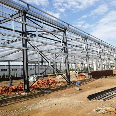 Q355B PEB Structure Steel Steel Prefabricated Warehouse Building (Struktura stalowa, prefabrykowany budynek magazynów)