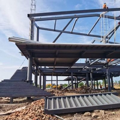 Budowa stalowa konstrukcja prefabrykowana Budowa metalowa konstrukcja stalowa szopka