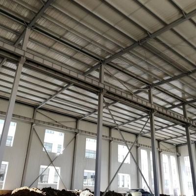 Modern Design Light Metal Building Prefab Steel Structure Workshop (Moderne projektowanie budynków lekkich metali)