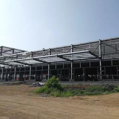Łatwość konstrukcji stalowej magazyn prefabrykowany magazyn przemysłowy