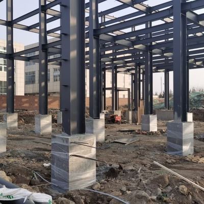 Prefabrykowana konstrukcja stalowa z stali lekkiej o szerokim przestrzeni