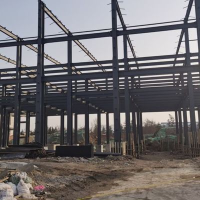 Prefabrykowana konstrukcja stalowa z stali lekkiej o szerokim przestrzeni