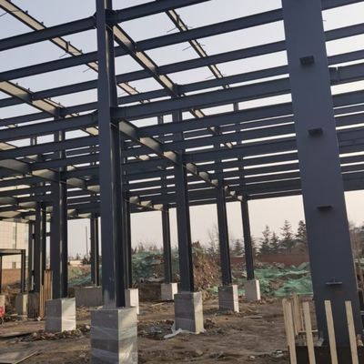 Prefabrykowana konstrukcja stalowa z stali lekkiej o szerokim przestrzeni