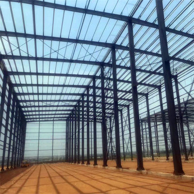 Budynek przemysłowy Prefabrykowana konstrukcja stalowa Warsztaty Budownictwo metalowe