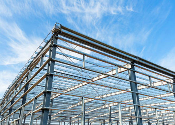 Przemysł Prefabrykowane konstrukcje stalowe Metalowe konstrukcje budynków warsztaty GB