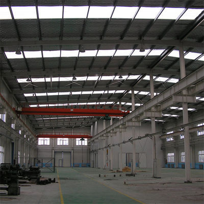 Q355/ Q235 Warsztaty konstrukcji stalowych z opcjonalną izolacją i UPVC Downpipe