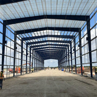 Struktura Portal Structure Steel Warehouse dla niestandardowej konstrukcji stalowej