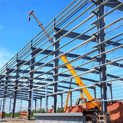 Struktura Portal Structure Steel Warehouse dla niestandardowej konstrukcji stalowej