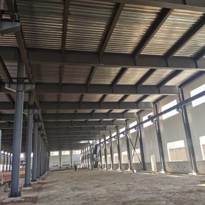 Szybko zmontowane prefabrykowane konstrukcje stalowe warsztaty do użytku przemysłowego