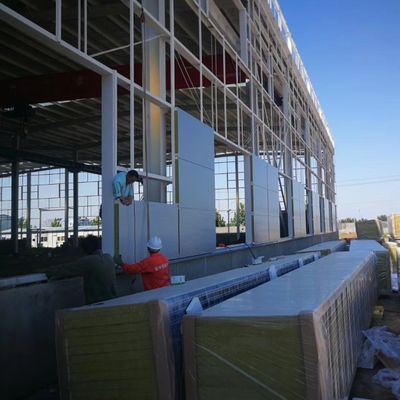 Prefabrykowane stalowe ramy o długim rozpięciu magazyn przemysłowy z dostosowanym projektem
