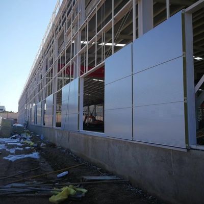 Prefabrykowane stalowe ramy o długim rozpięciu magazyn przemysłowy z dostosowanym projektem