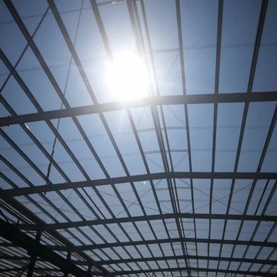 Prefabrykowane stalowe ramy o długim rozpięciu magazyn przemysłowy z dostosowanym projektem