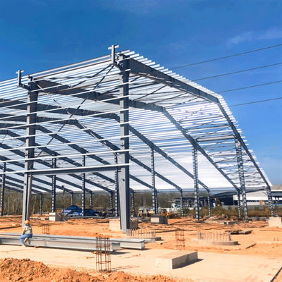 AutoCAD zaprojektowane prefabrykowane magazyn metalowy dla optymalnych rozwiązań magazynowych