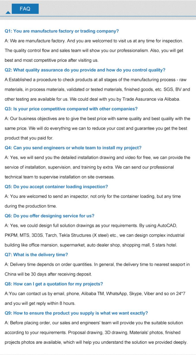 Konstrukcja stalowa Zwykła produkcja magazynu Siatkowa konstrukcja stalowa 4